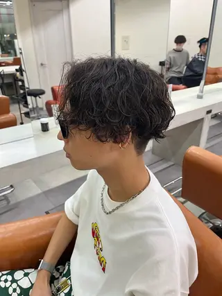 パーマ メンズ 京都駅メンズカット/ パーマ/Keigoのヘアスタイル