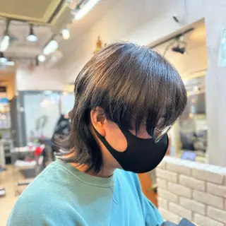 ショート カラー メンズパーマ 本多のヘアスタイル