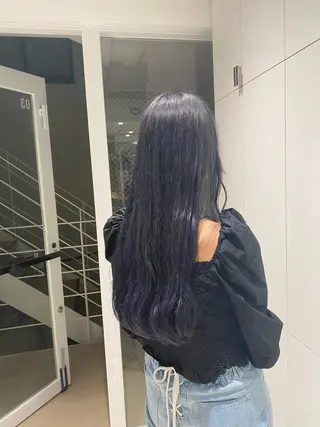 ロング カラー ナチュラル/韓国💎 haruka 💎のヘアスタイル