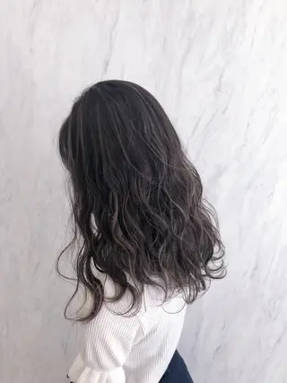 セミロング カラー ヘアアレンジ MIST所属・阪神尼崎 MASAYAのヘアスタイル