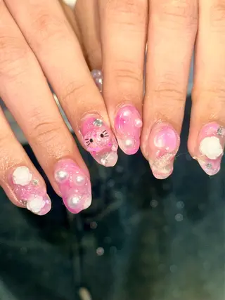 ネイル ハイトーン特化 pepe🎀のヘアスタイル