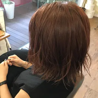 ショート カラー 上川 美幸のヘアスタイル