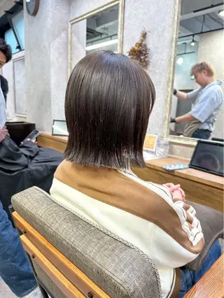 ミディアム 越谷/マネージャー/ 大野洸太のヘアスタイル