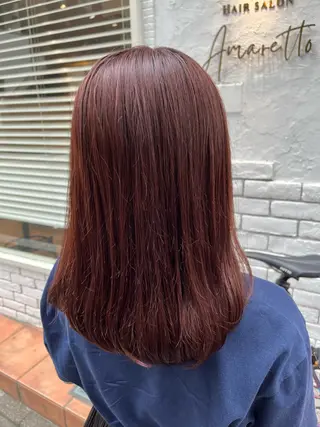 ミディアム カラー 🌈透明感カラー🌈 🌟吉田祐介🌟のヘアスタイル