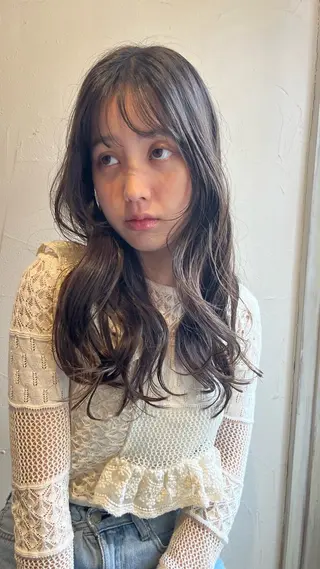 セミロング パーマ rise /メンズカットのヘアスタイル