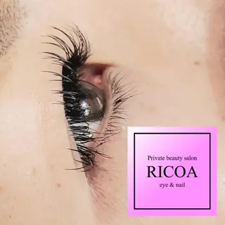 マツエク・マツパ RICOA 酒井のマツエク・マツパデザイン