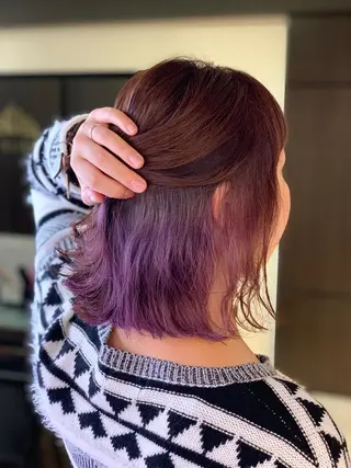 ミディアム ReHyd BEAUTÉ salon&store 心斎橋店所属・❤️MASAKO❤️ 🌸🩷エクステ🩷のヘアスタイル