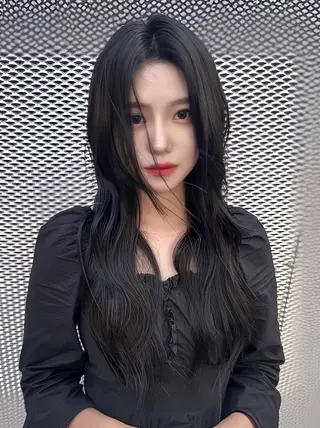 ロング 韓国特化型 エクステ、カラー専門のヘアスタイル