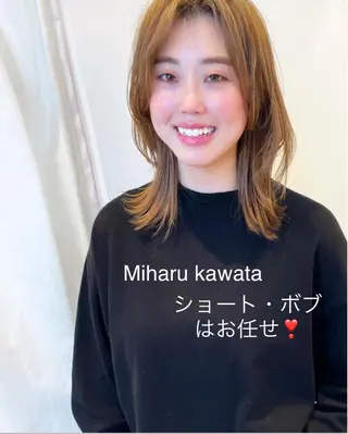 ショート 河田 海陽のヘアスタイル