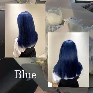 セミロング カラー ヘアアレンジ eN°byyoureshair所属・🎀若者人気No.1 湯川響🎀のヘアスタイル