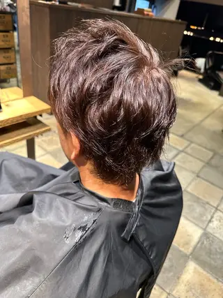 メンズ 韓国カット/透明感 カラー/NANAMIのヘアスタイル