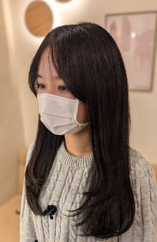 ミディアム LUVISM名駅店所属・【無料】カットモデル 募集名駅ioriのヘアスタイル