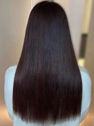 ロング カラー メンズパーマ/ メッシュ📍ユリのヘアスタイル