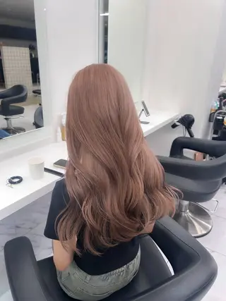 ロング カラー パーマ ヘアアレンジ メンズ キッズ 横浜美容室 RIKAのヘアスタイル