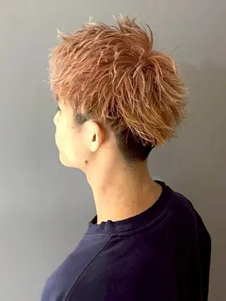 ショート カラー メンズ メンズカット/パーマ Tomomi💙のヘアスタイル