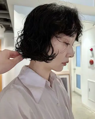 ショート パーマ FILMS / yuuna 🦢🫗のヘアスタイル