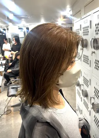 カラー 透明感カラー / カット / コハのヘアスタイル