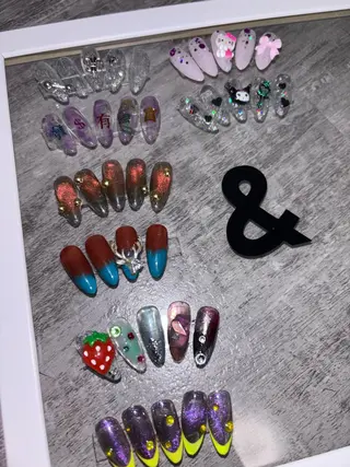 ネイル 海外ネイル u4me🦄💜のネイルデザイン