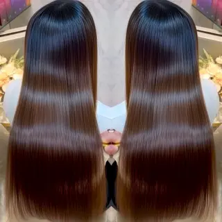 ロング HANARE by youres hair 神楽坂所属・神楽坂/縮毛矯正/ 髪質改善/香村優弥のヘアスタイル