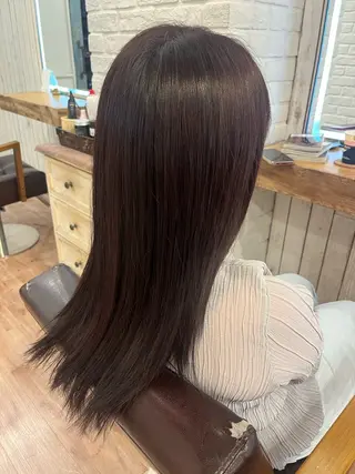 セミロング little福岡 KAWAIのヘアスタイル