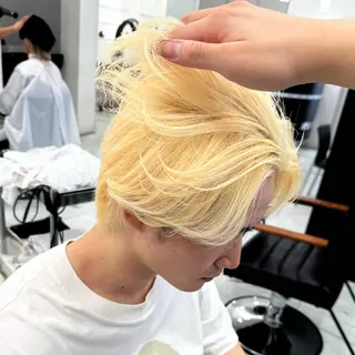 カラー メンズ Lit.富士 久保田風太のヘアスタイル