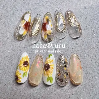 ネイル haha@ ruruのネイルデザイン