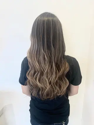 ロング カラー 田中大星 /ボブ 縮毛矯正のヘアスタイル