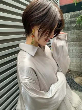 ショート calna by  elmo所属・ショート特化美容師 大阪京橋　大本　渉のヘアスタイル
