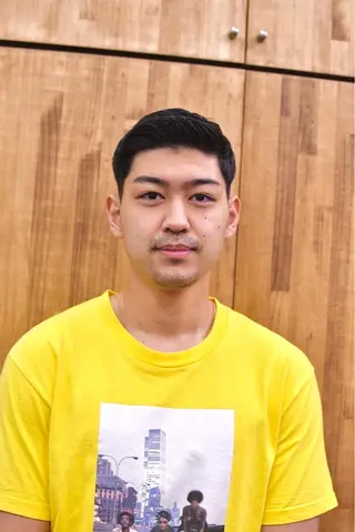 ショート メンズ 牧野 滉平のヘアスタイル