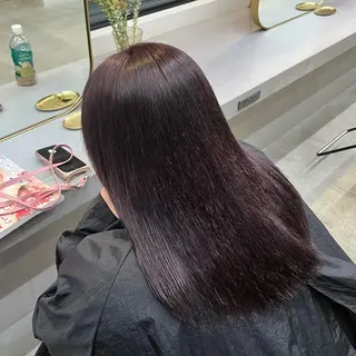 セミロング カラー Lit by ways所属・縮毛矯正/カラー ayunaのヘアスタイル