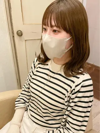 ロング gram岡崎南 KYOKOのヘアスタイル