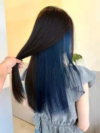 ロング basho ノエ.／カットモデルのヘアスタイル