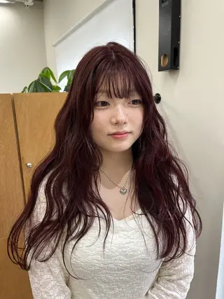 ロング カラー miyu /レイヤー/ブリーチのヘアスタイル