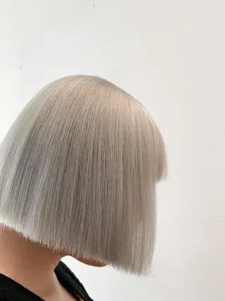 ショート カラー THE./ブリーチ 透感カラー/髪質改善のヘアスタイル