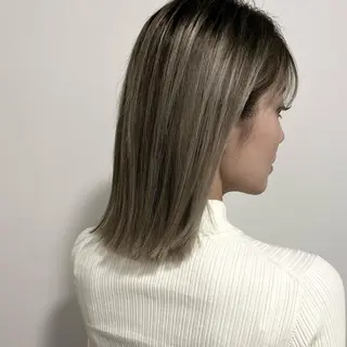 ミディアム カラー ✨韓国/外国人風✨ 江原巧のヘアスタイル