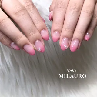 ネイル Nails MILAURO所属・MIYUKI /大人シンプルネイルのネイルデザイン