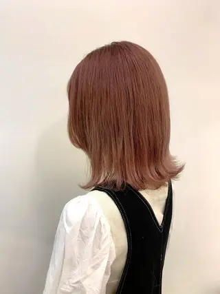 ミディアム カラー ヘアアレンジ 〽️magico/ ウルフDaiki〽️のヘアスタイル