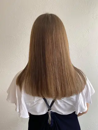 セミロング カラー HIYOSHI　✂︎ 艶髪職人のヘアスタイル