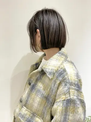 ショート rilas博多所属・博多JYUI/ウルフ ハイトーン/デザインのヘアスタイル