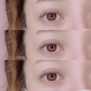 マツエク・マツパ Halte eyelashのマツエク・マツパデザイン