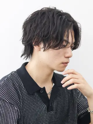 パーマ ヘアアレンジ メンズ メンズ特化❤️🔥 RIKU❤️🔥のヘアスタイル