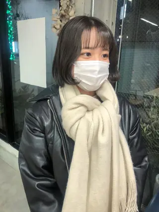 ショート カラー ヘアアレンジ rii-🩰 トレンド韓国ヘアのヘアスタイル