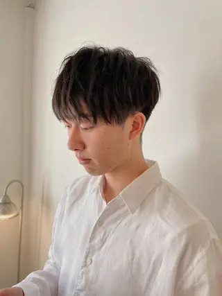 パーマ メンズ h a k u 大倉 卓人のヘアスタイル