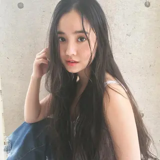 ロング カラー パーマ ヘアアレンジ salowin JIYUGAOKA所属・マンツーマン半個室 tamuraのヘアスタイル