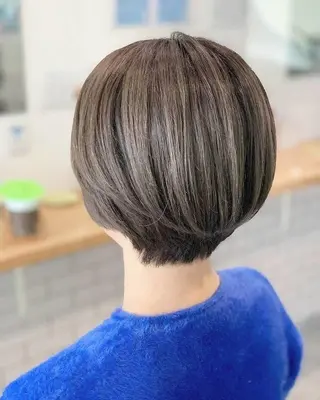 ショート カラー JIL BLAN 京都所属・RU RIのヘアスタイル