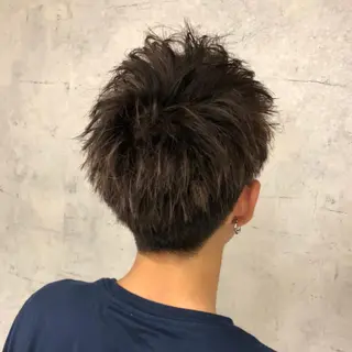 ショート メンズ ⭐️TOSHIKI メンズパーマオタク⭐のヘアスタイル