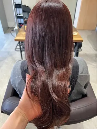 カラー miri‥ yuaのヘアスタイル