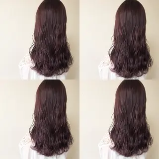 ロング カラー Hanna by W_SALONのヘアスタイル