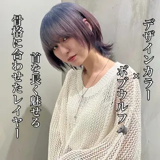 ショート 🐺立川のウルフ屋 さん🐺おかみ🐺のヘアスタイル