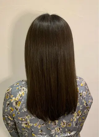 ロング カラー 🧸 仲間ひめかのヘアスタイル